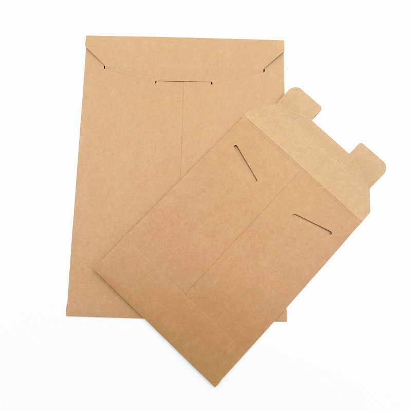 Kraft Paper Envelope A4 A5 Cat Ear Flap Portfolio/ File Folder Project Pockets/File Document Organizer Flat